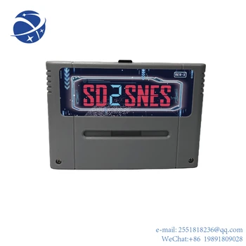 YYHCSuper SD2SNES Rev X китайская версия для SNES, игровая консоль, 16 ГБ карта памяти microSD Juntos