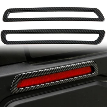 Автомобильные Аксессуары для Honda CR-V 2023 2024 ABS Пластик Задняя Противотуманная Фара Крышка Лампы Отделка 2шт