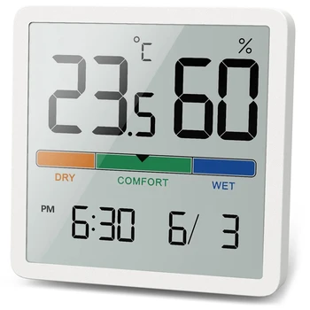 Цифровой термогигрометр, портативный комнатный термометр-гигрометр для контроля климата в помещении, мониторинга воздуха в помещении CNIM Hot